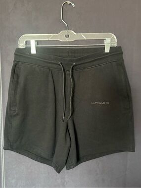 Alphalete Black Athletic Drawstring Shorts